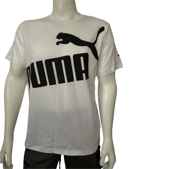 Men’s T-Shirt PUMA OFF SET TEE White #TD31748 Short Sleeve,Crew Neck Size L - Picture 2 of 11